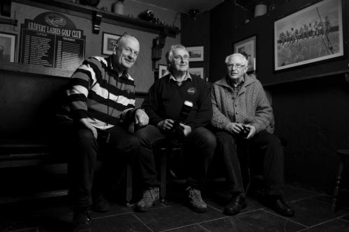 3 ould Lads in a pub by Francis Foley
